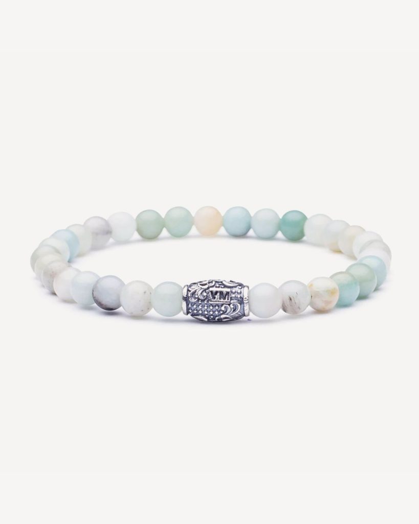 Natural 6 mm Gemstone Bracelet - Amazonite