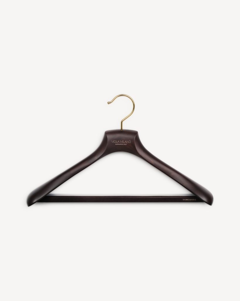 Casual Wood Suit/jacket hanger - Dark Wood (Set of 6)