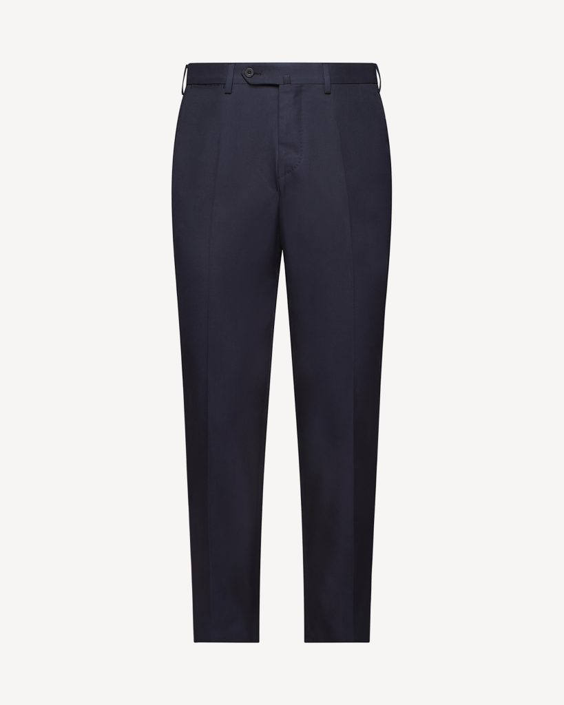 Classic 4-seasonal Cotton Trousers - Navy