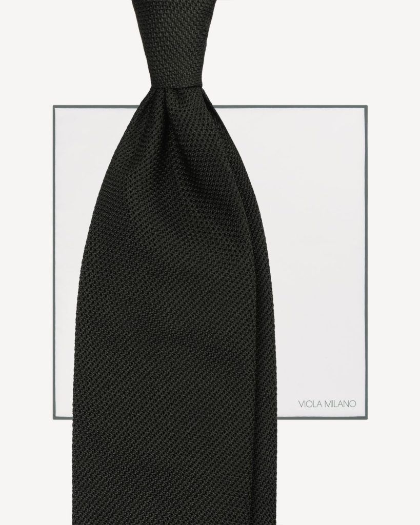 Grenadine Gift Package - Tie + Pocket Square - Forest