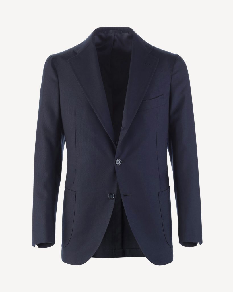Sartorial Half-lined Cashmere blend Blazer - Solid Navy