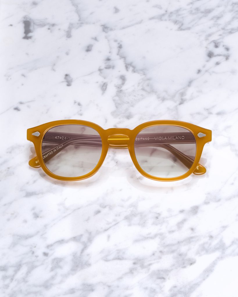 The Positano Sunglasses - Honey With A Light Brown Lens