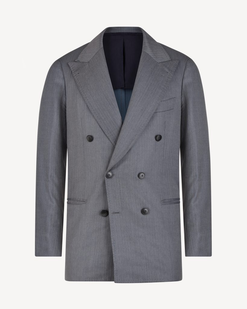 Sartorial Half-lined Double Breasted Suit - Sea Solaro